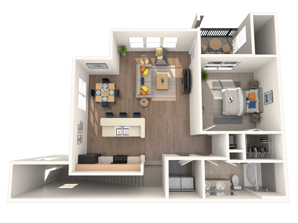 A4 - The Heather floor plan